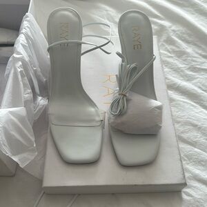 RAYE White size 8 1/2 Katya Heel